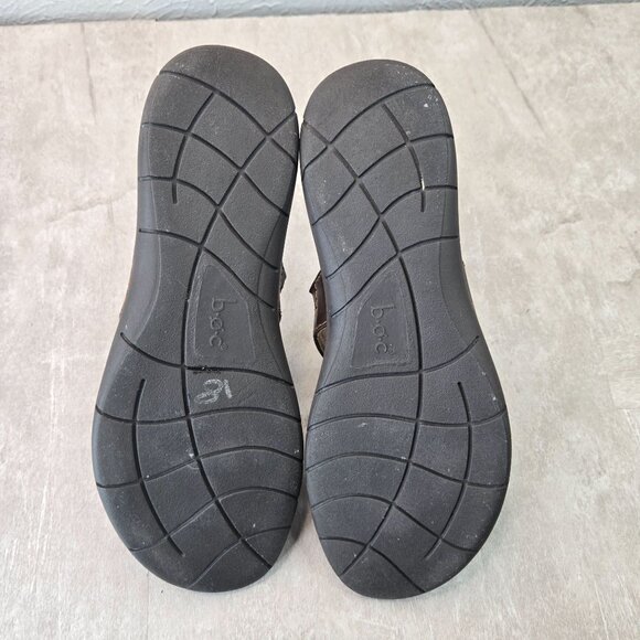 B.O.C. Toe Loop Sandals Sz 9 Brown Indie Boho Comfort Open Toe Flip Flop Slides - Picture 7 of 11